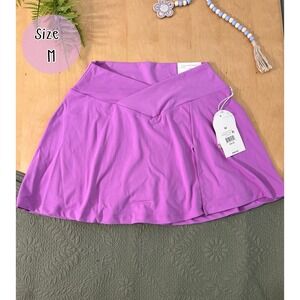 Blogilates Crisscross Slit Skort Size M -NWT
